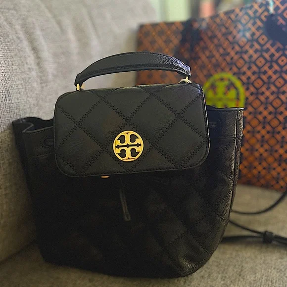 NWT Tory Burch Willa backpack. Tory Burch | Bags | Tory Burch Willa Backpack | Poshmark main image 3